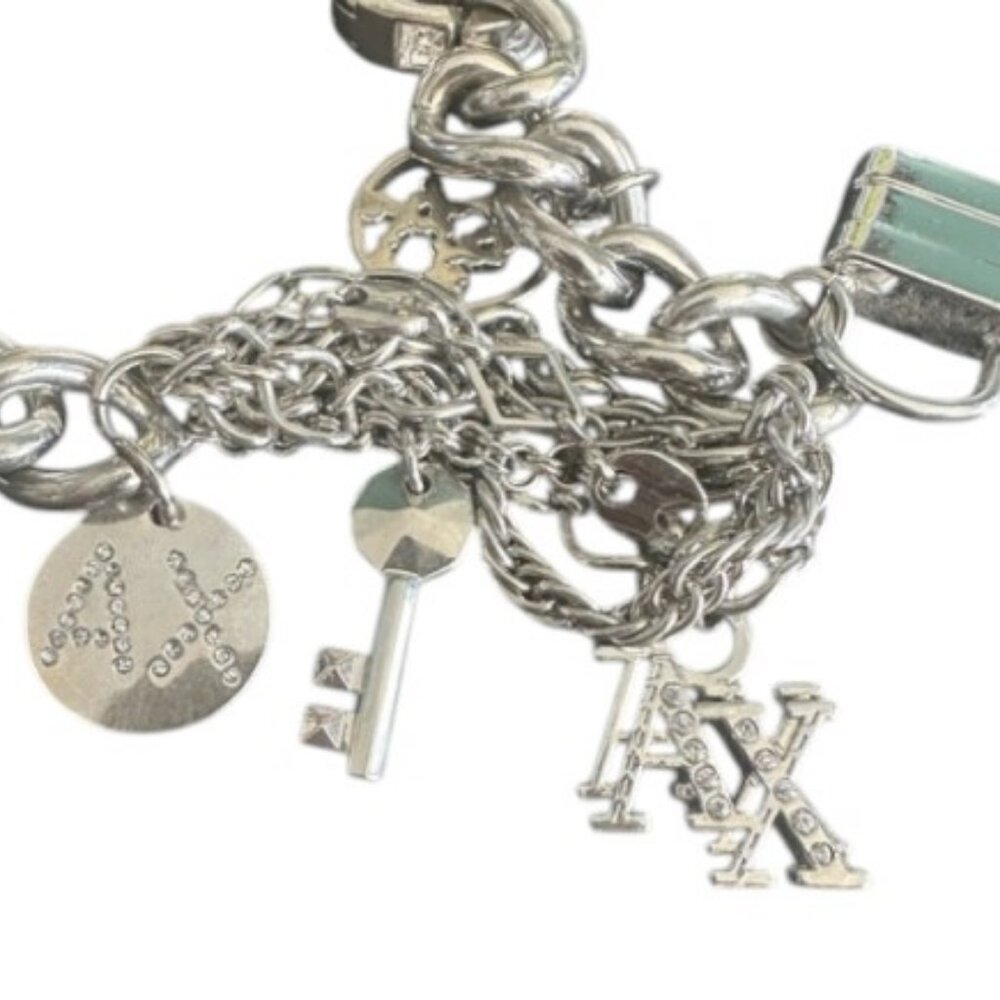 Armani Exchange silver bracelet